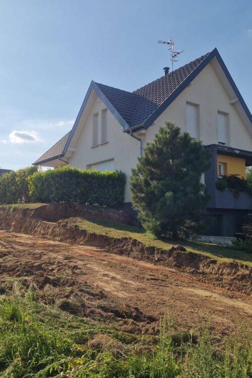 Réalisation d&#8217;une clôture à GALFINGUE Audincourt 2